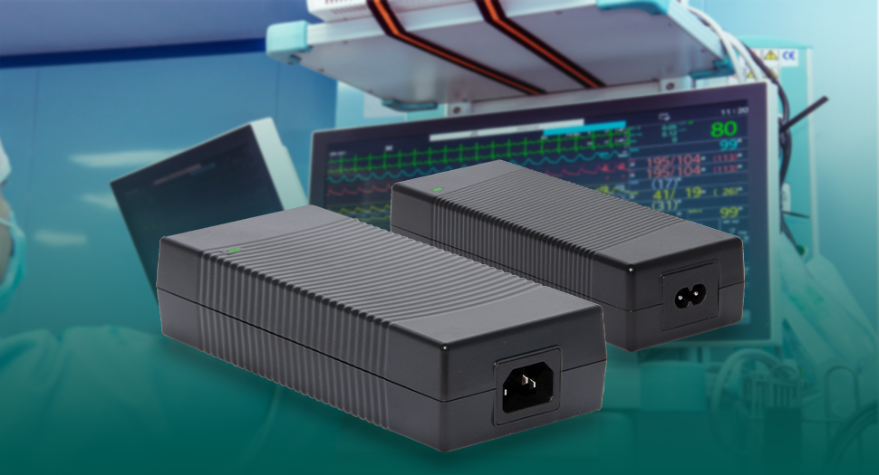 New MDA120 and MDA160 completes the range of customisable external medical power supplies