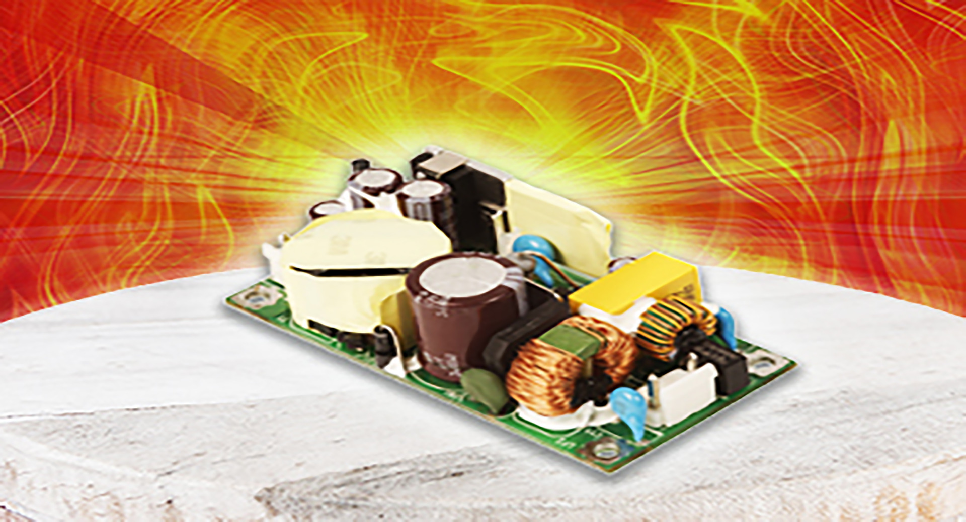 FiDUS launches the world's smallest 40W AC-DC open frame power supply